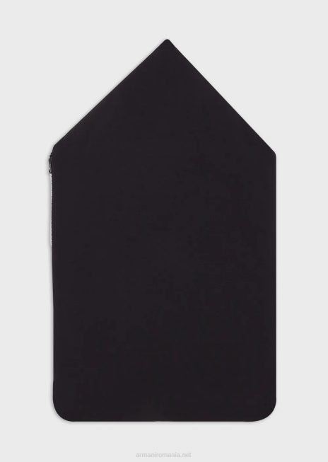 fată R802G2644 sac de dormit cu imprimeu op-art vultur Armani