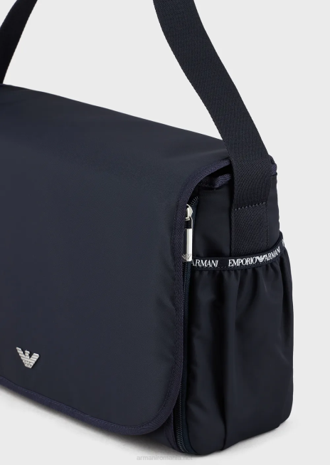 fată R802G2665 set geanta mumie cu farfurie vultur Armani albastru marin