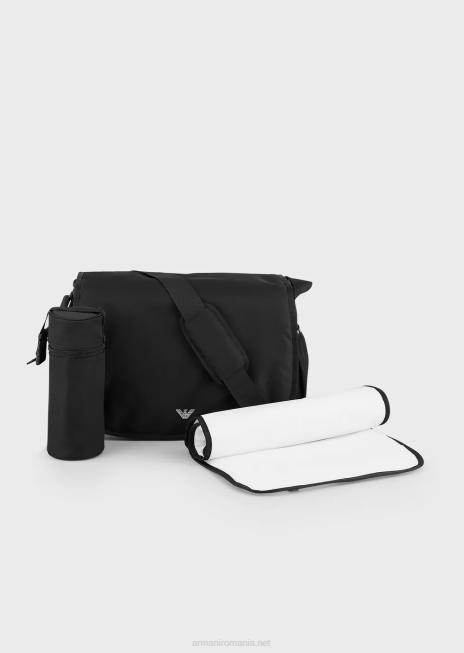 fată R802G2668 set geanta mumie cu farfurie vultur Armani negru