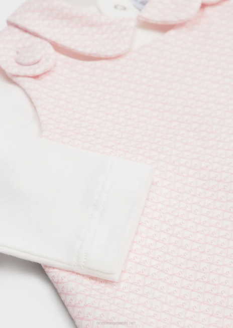 fată R802G2633 set cadou format dintr-un costume op-art cu vultur și body Armani