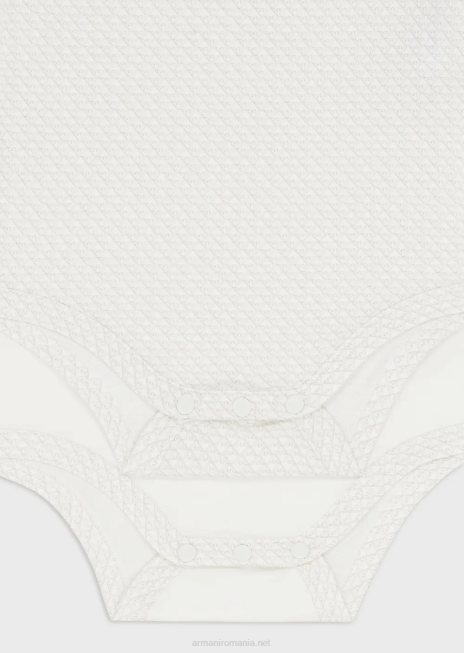 fată R802G2636 set cadou de două body-uri cu vultur op-art peste tot Armani