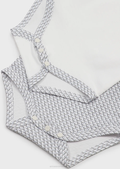 fată R802G2638 set cadou de două body-uri cu vultur op-art peste tot Armani