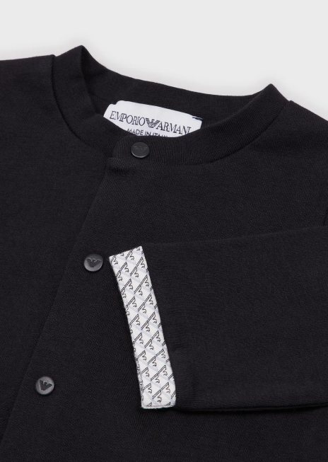 fată R802G2641 set cadou format dintr-o salopetă op-art cu vultur și o costume Armani azur