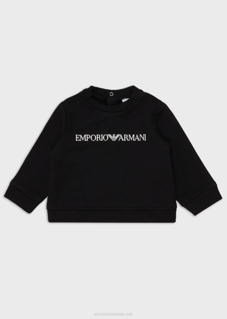 fată R802G2651 hanorac cu logo din amestec modal Armani