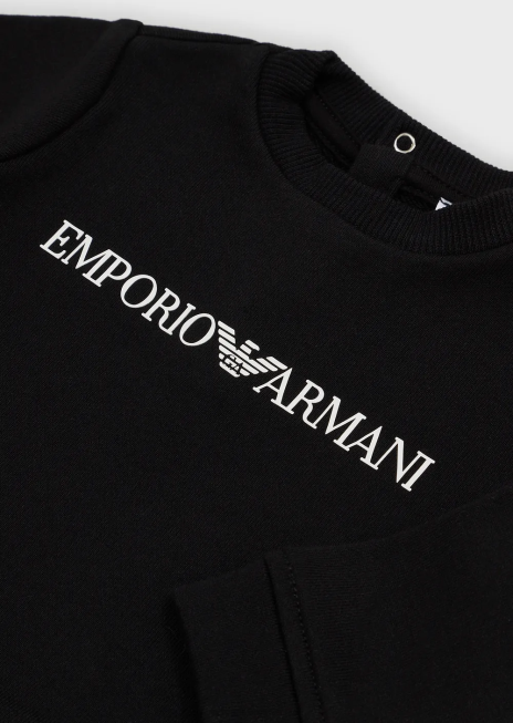 fată R802G2651 hanorac cu logo din amestec modal Armani