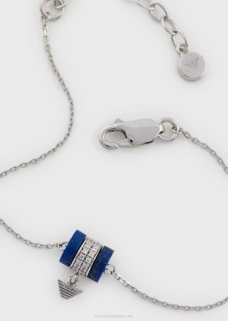 femei R802G823 brățară componente lapis lazuli albastru Armani argint