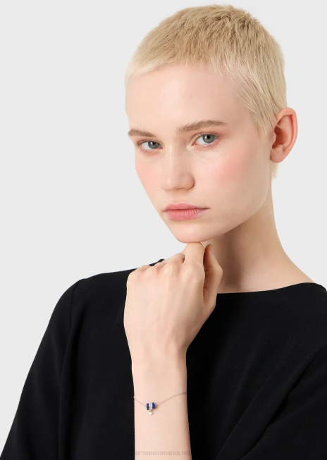 femei R802G823 brățară componente lapis lazuli albastru Armani argint