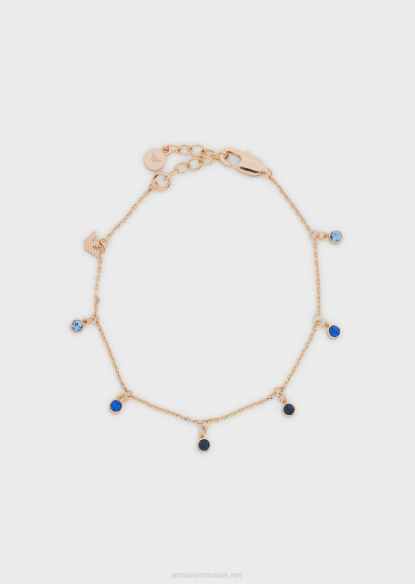 femei R802G829 Brățară stație din alamă auriu roz Armani aur roz