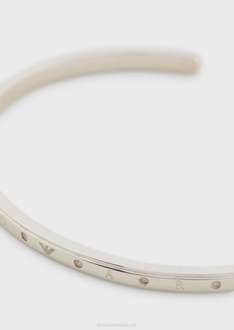 femei R802G853 brățară manșetă din argint sterling Armani argint