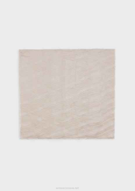 femei R802G862 stolă modală plisată Armani