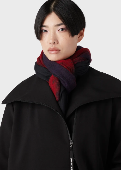 femei R802G865 fură modal cu perforare cu ac de lână Armani