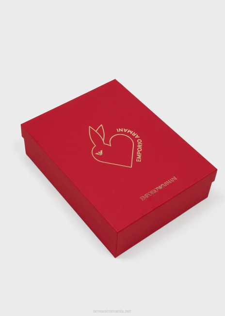 femei R802G871 eșarfă din cașmir jacquard iepure Armani