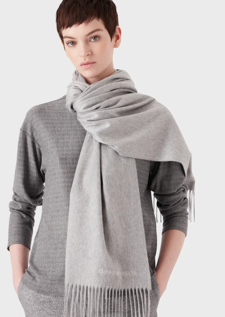 femei R802G875 eșarfă din cașmir casentino Armani