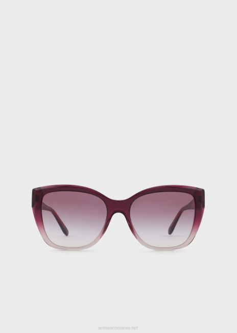 femei R802G944 ochelari de soare cu ochi de pisică Armani