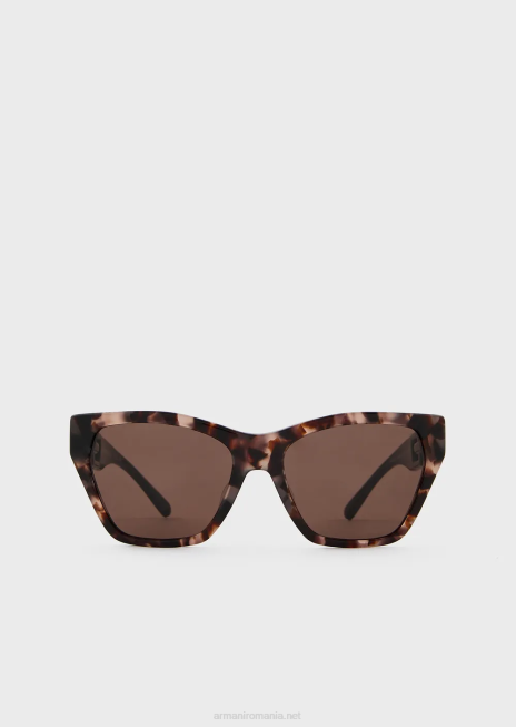 femei R802G967 ochelari de soare cu ochi de pisică Armani