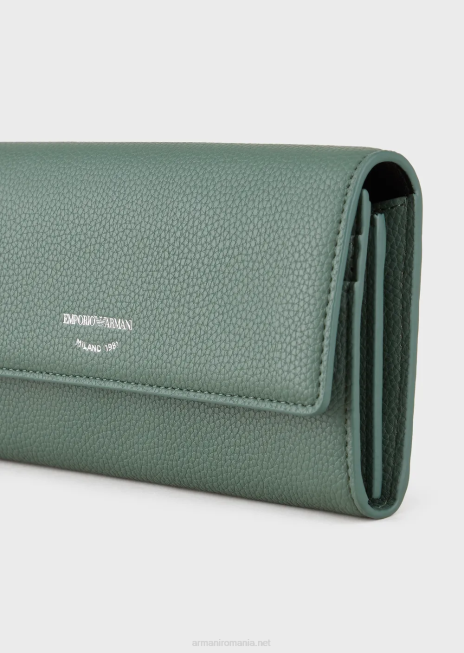 femei R802G887 portofel myea cu imprimeu de cerb Armani verde