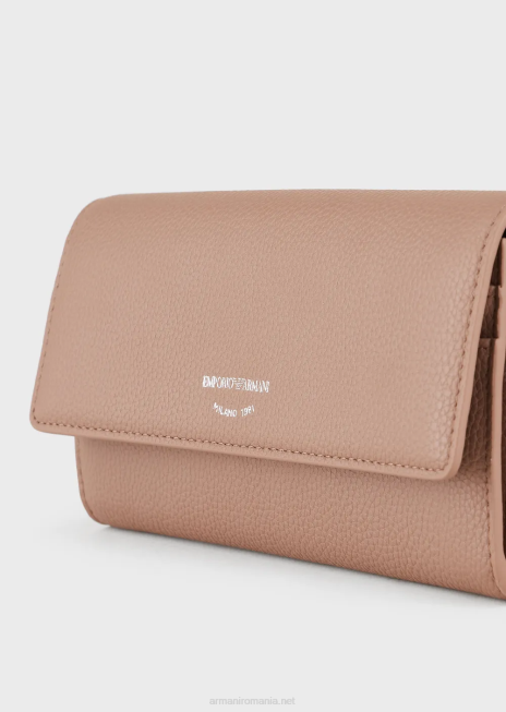 femei R802G888 portofel myea cu imprimeu de cerb Armani cămilă