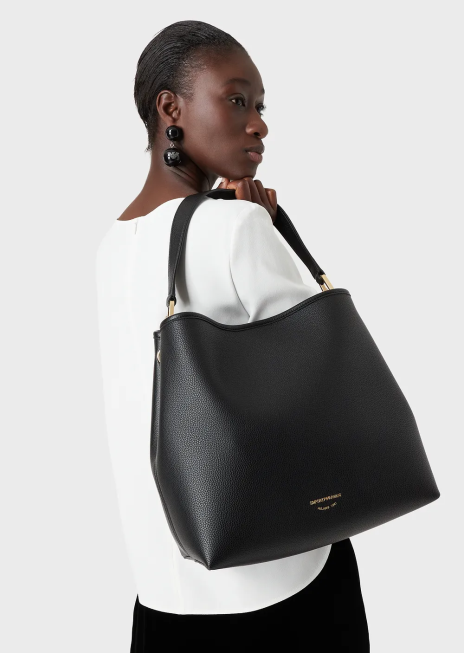 femei R802G389 bluza envers-satin cu maneci 3/4 Armani alb