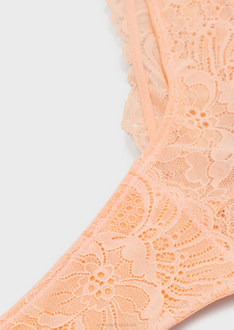 femei R802G160 tanga din dantela reciclata eternal dantela Armani roz