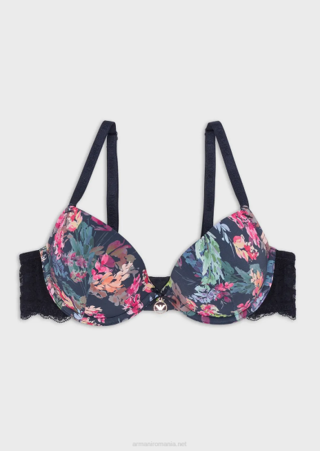 femei R802G167 Daily Charme sutien push-up din microfibră reciclată Armani model