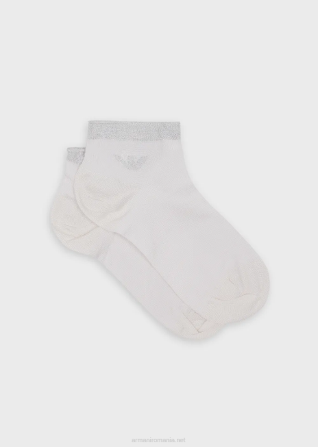 femei R802G180 cutie cadou de șosete cu logo jacquard Armani