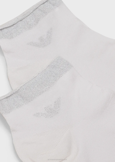 femei R802G180 cutie cadou de șosete cu logo jacquard Armani