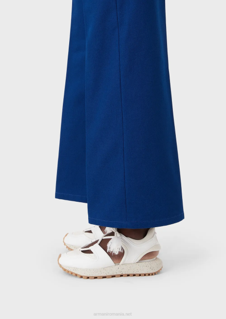 femei R802G398 colecție sustenabilă j33 blugi drepte din taur organic Armani albastru