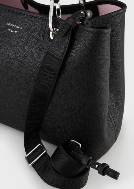 femei R802G686 geantă shopper medium myea cu imprimeu de cerb Armani albastru