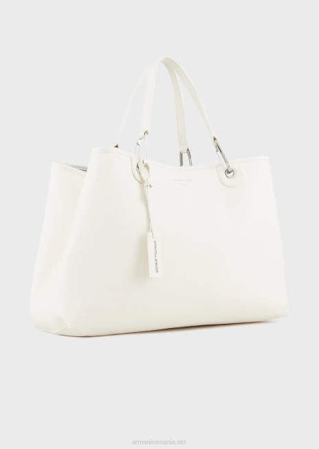 femei R802G689 geantă shopper mare myea cu imprimeu cerb Armani două tone