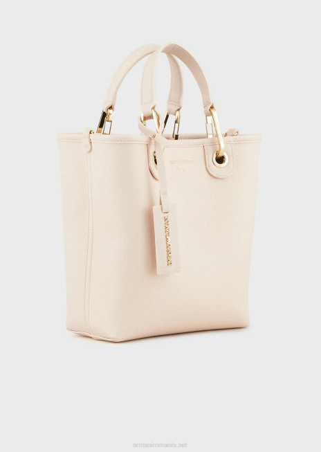 femei R802G692 geantă shopper verticală myea cu imprimeu de cerb Armani nud