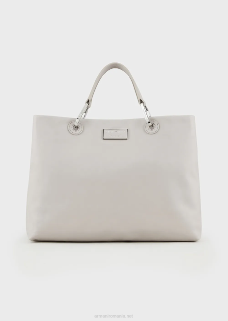 femei R802G715 geanta shopper medium myea din piele ecologica Armani gheaţă