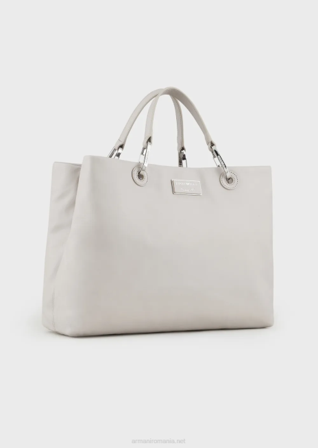 femei R802G715 geanta shopper medium myea din piele ecologica Armani gheaţă