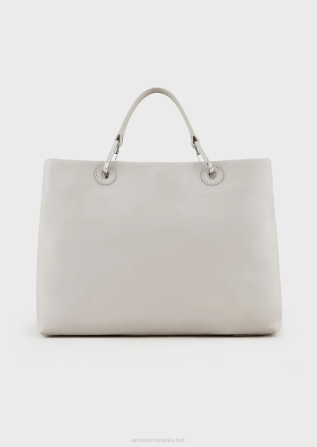 femei R802G715 geanta shopper medium myea din piele ecologica Armani gheaţă