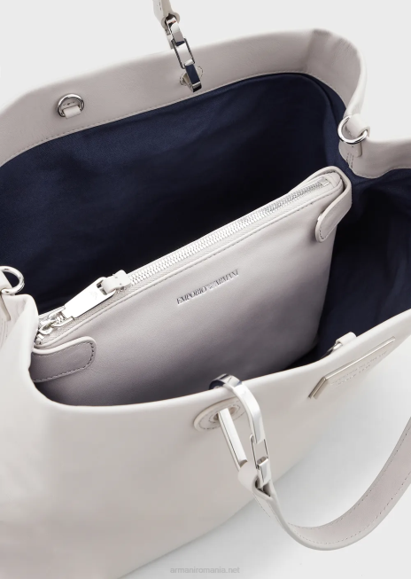 femei R802G715 geanta shopper medium myea din piele ecologica Armani gheaţă
