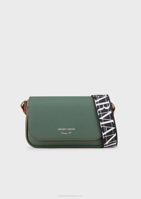 femei R802G578 geanta mini cu imprimeu caprioara Armani verde