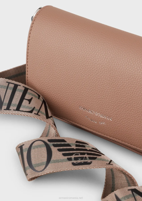 femei R802G580 geanta mini cu imprimeu caprioara Armani cămilă