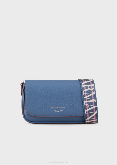 femei R802G581 geanta mini cu imprimeu caprioara Armani albastru