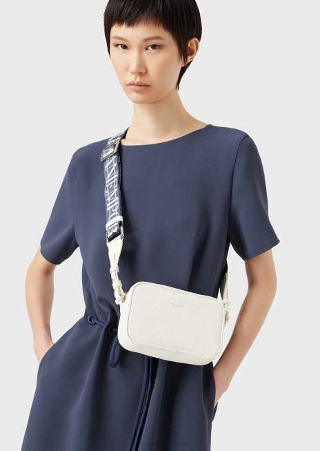 femei R802G583 carcasă pentru cameră cu imprimeu de căprioare cu curea de umăr Armani