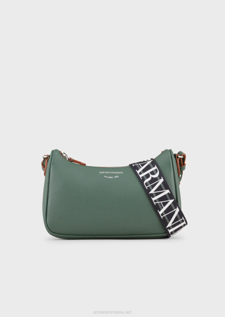 femei R802G593 geanta bagheta cu imprimeu cerb Armani verde