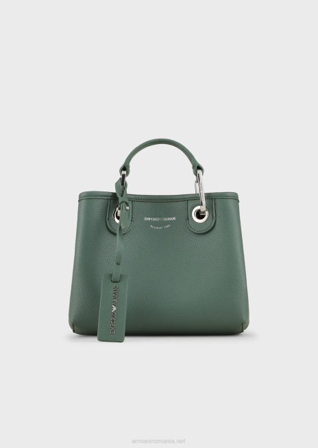 femei R802G596 mini geanta myea cu imprimeu de cerb Armani verde