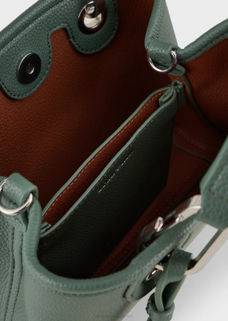 femei R802G596 mini geanta myea cu imprimeu de cerb Armani verde