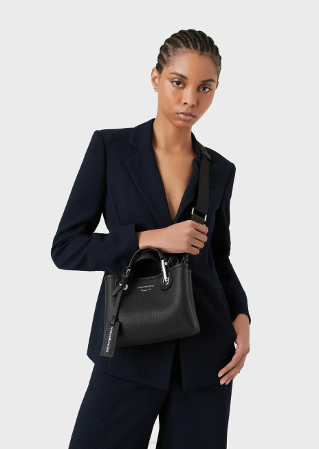 femei R802G597 mini geanta myea cu imprimeu de cerb Armani două tone