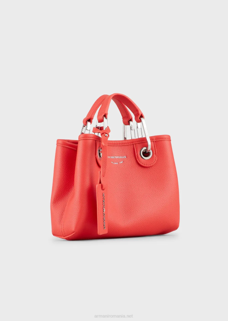 femei R802G599 mini geanta myea cu imprimeu de cerb Armani portocale