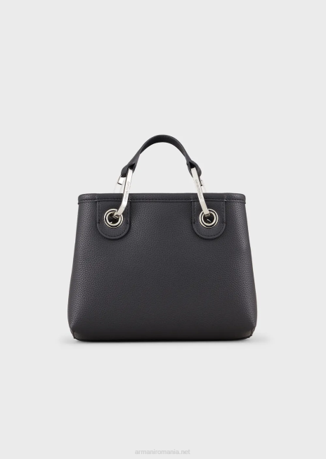 femei R802G600 mini geanta myea cu imprimeu de cerb Armani albastru marin