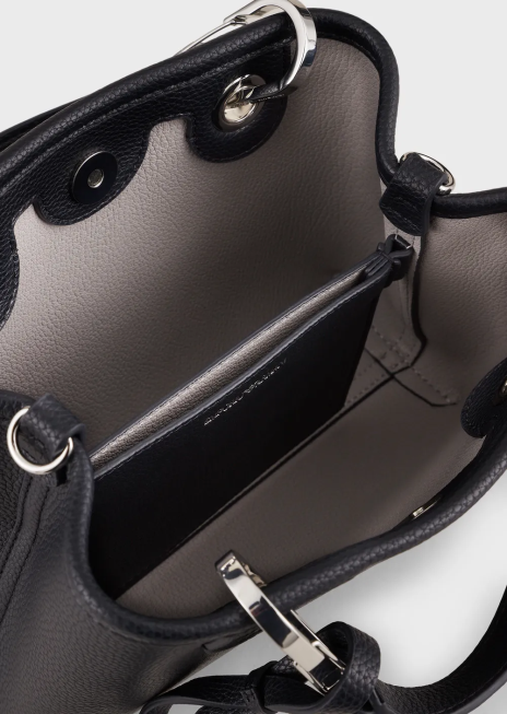 femei R802G600 mini geanta myea cu imprimeu de cerb Armani albastru marin