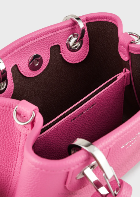 femei R802G602 mini geanta myea cu imprimeu de cerb Armani fucsie