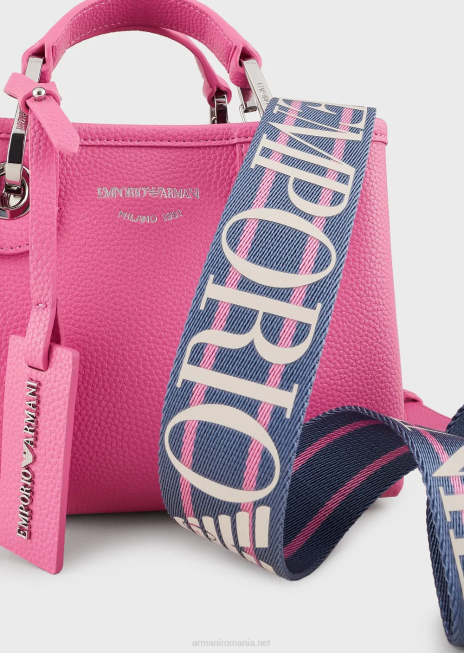 femei R802G602 mini geanta myea cu imprimeu de cerb Armani fucsie