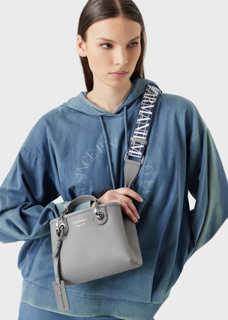 femei R802G603 mini geanta myea cu imprimeu de cerb Armani roșu