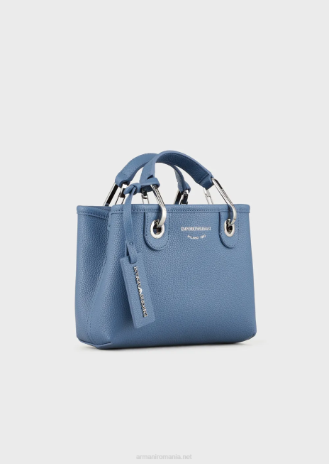 femei R802G604 mini geanta myea cu imprimeu de cerb Armani albastru