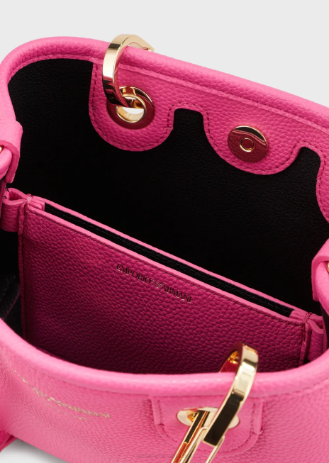 femei R802G605 mini geanta myea cu imprimeu de cerb Armani roz